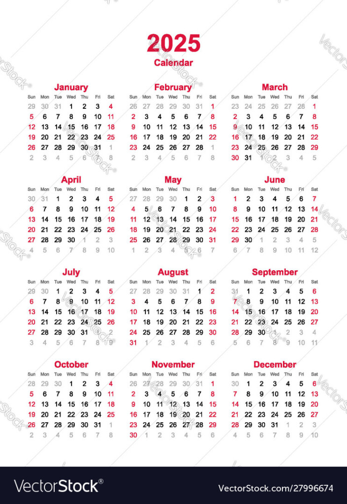 2025 12 Month Flat Calendar Template Pdf Downloads Michael B Combs