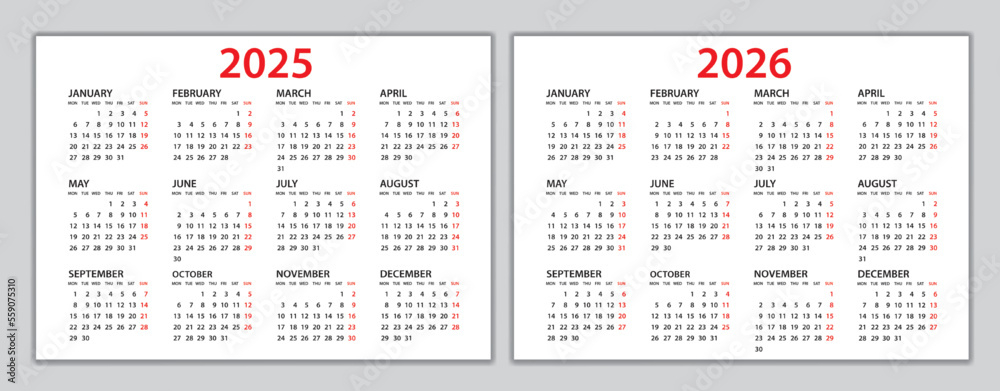 2025 2026 Blank Calendar Printable Free To Print Ara Lindsy