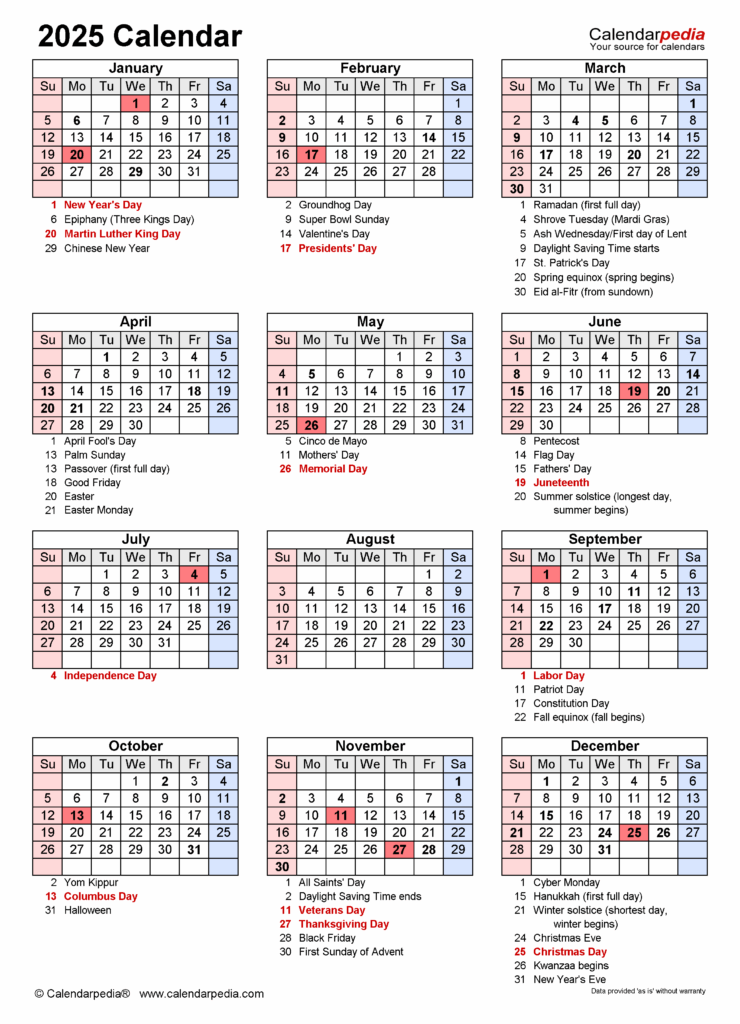 2025 Calendar Excel With Holidays Lena J Sorenson