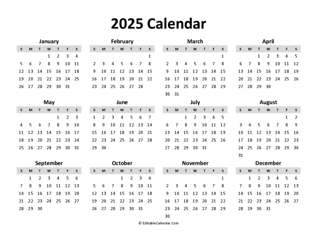 2025 Calendar Pdf Download Free Download 2025 2026 Neil L Foster