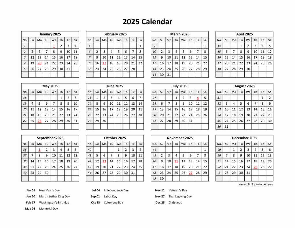 2025 Federal Bank Holiday Calendar Usa Michael P Flynn