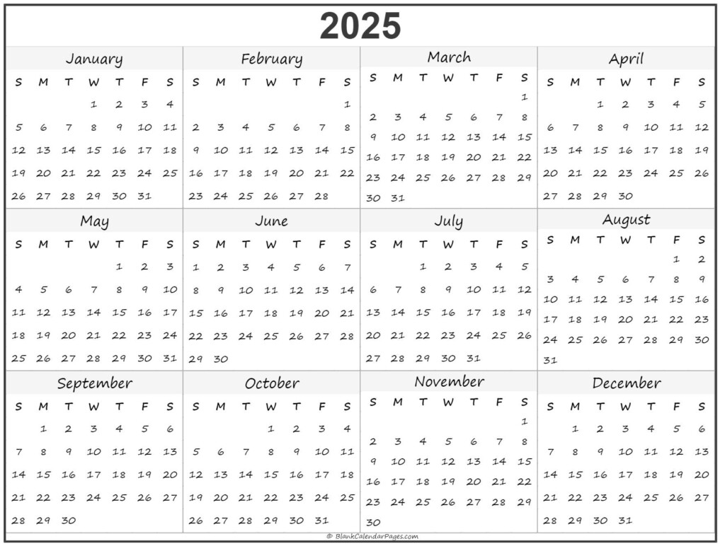 2025 Free Calendar Printable By Month Online 2025 Riku Deboer