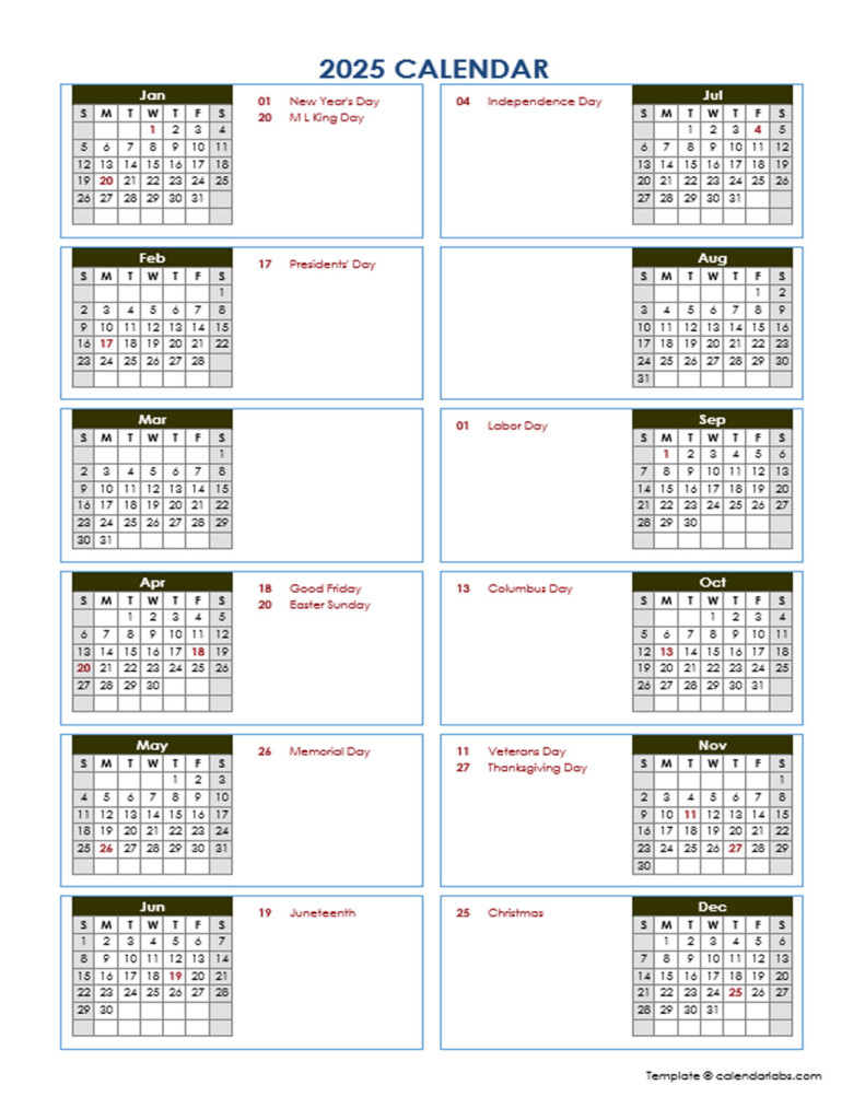 2025 Free Editable Calendar Template Kenny F Gandara