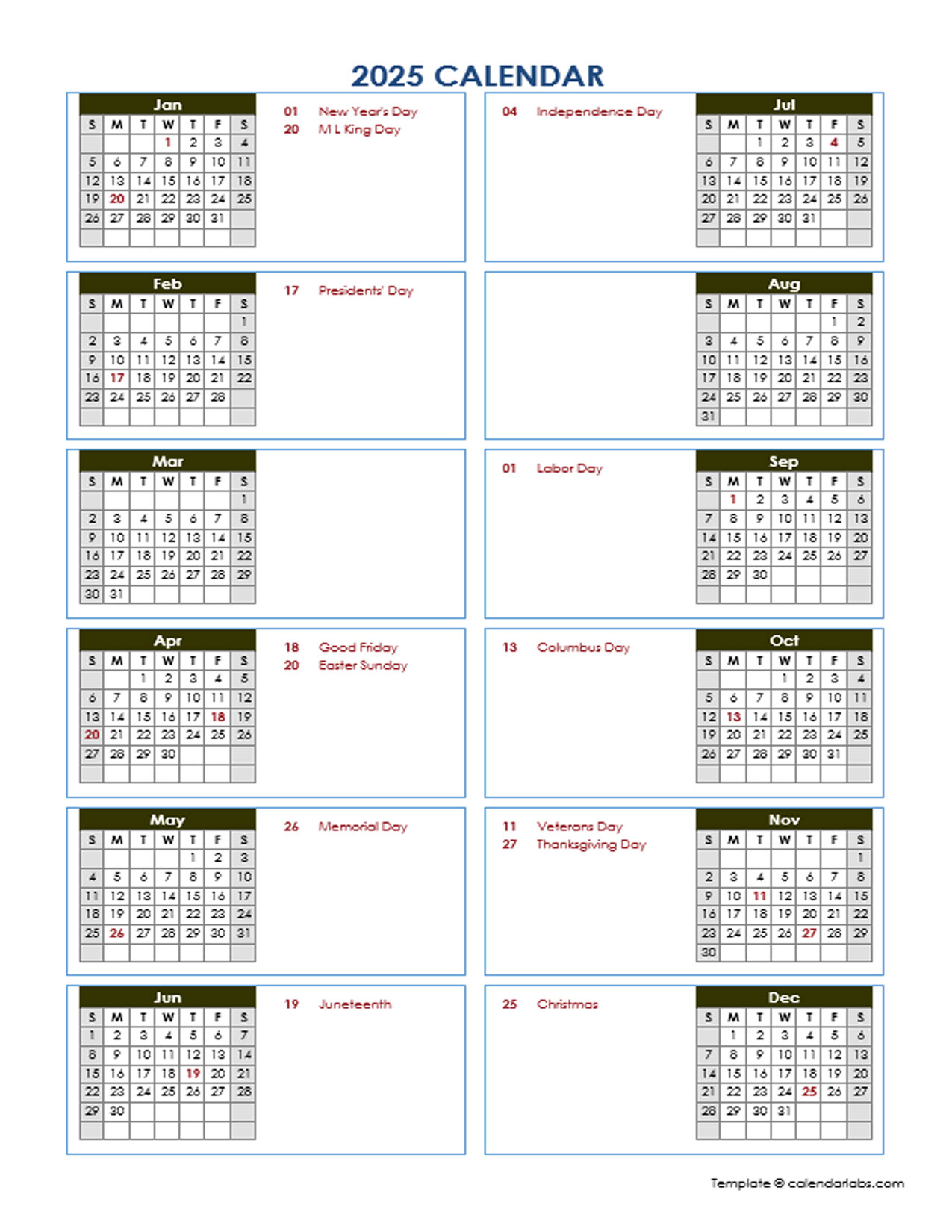 2025 Free Editable Calendar Template Kenny F Gandara