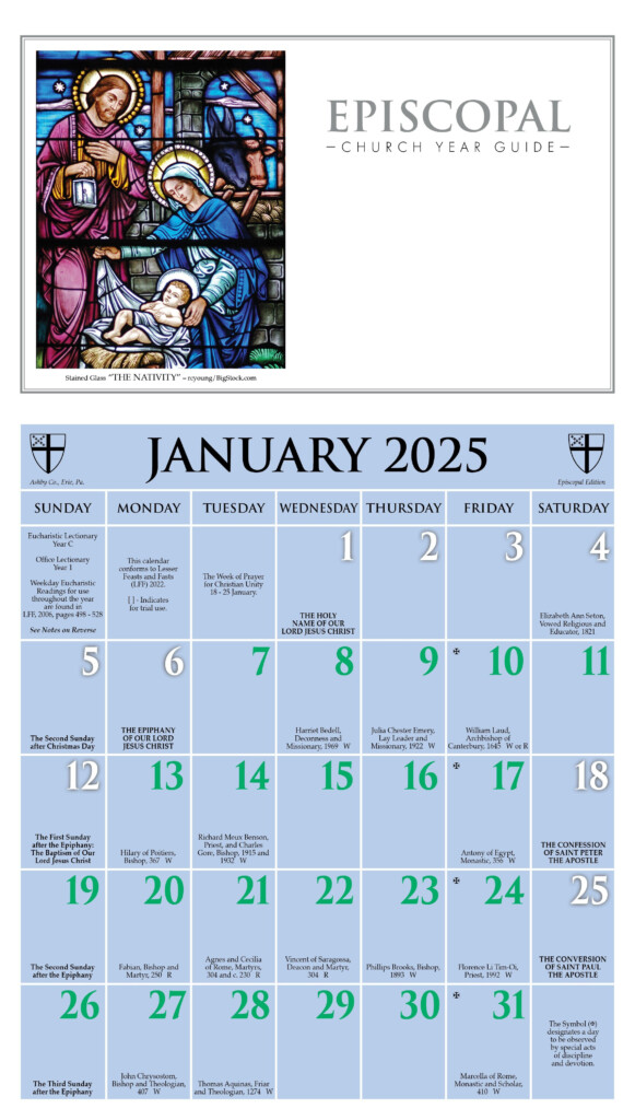 2025 Liturgical Calendar 2025 Taj A Braddon