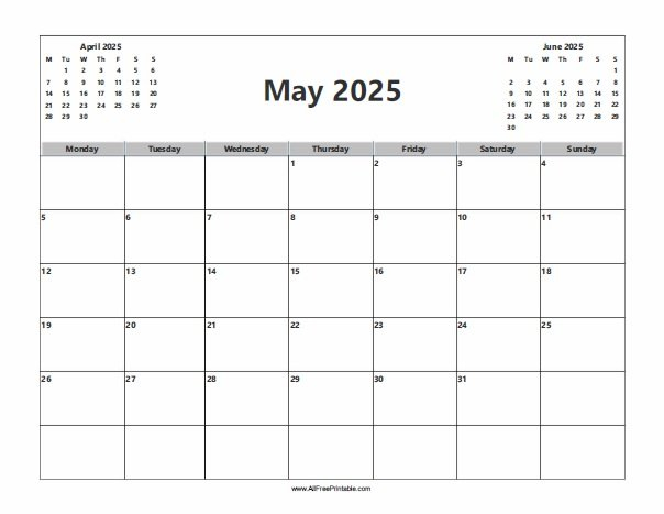 2025 May Calendar Pdf Full Izabel Hildagard