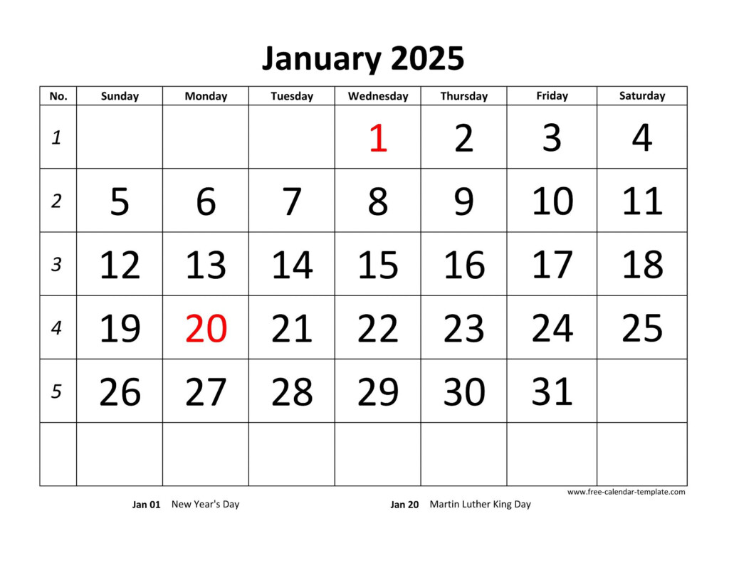 2025 Monthly Calendar Downloadable Free Print James L Prokop
