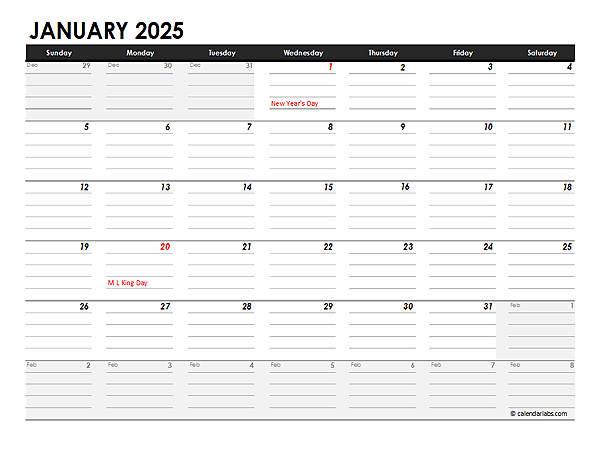 2025 Monthly Calendar Excel Template Printable Tom S Brown