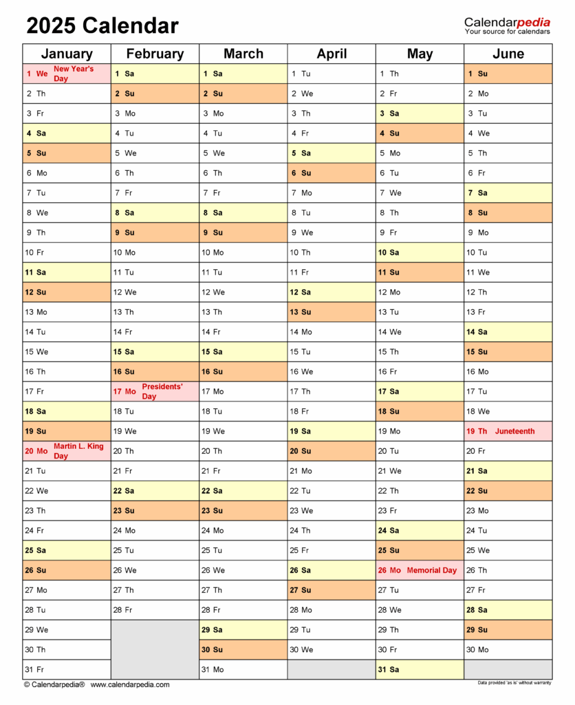 2025 Printable Calendar No Download Google Sheets Jobi Ronnie