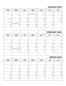 2025 Quarterly Calendar Template Archer Rhoodes