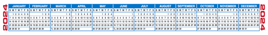 2025 Strip Calendar Printable Pdf Free Download Elli Noella