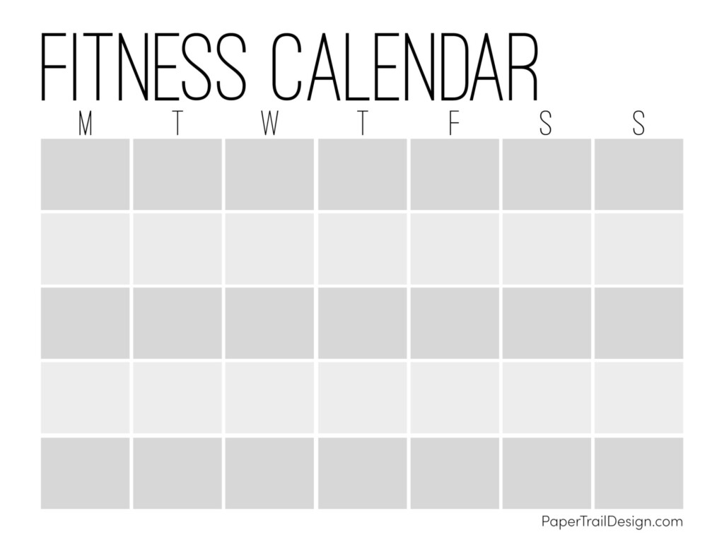 2025 Workout Coloring Calendar Free Printable Leyla Ophelia