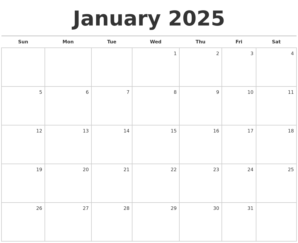Calendar For January 2025 Printable Free Images References Violet 