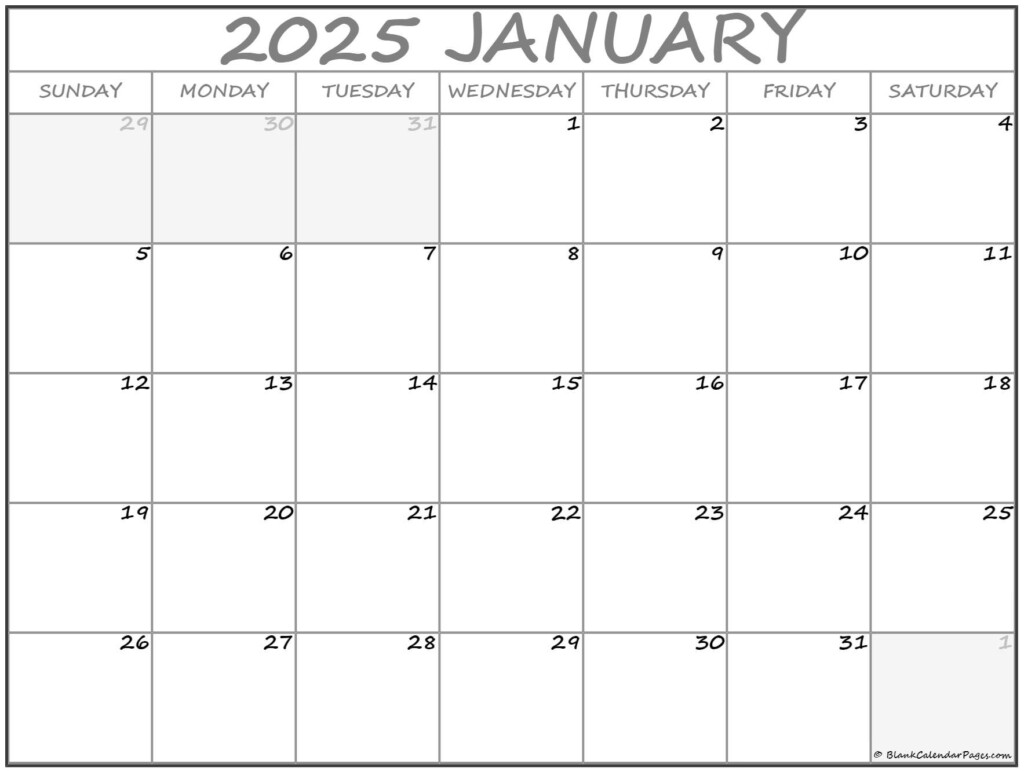 Calendar January 2025 Printable Free Download Pdf Download Amanda O 