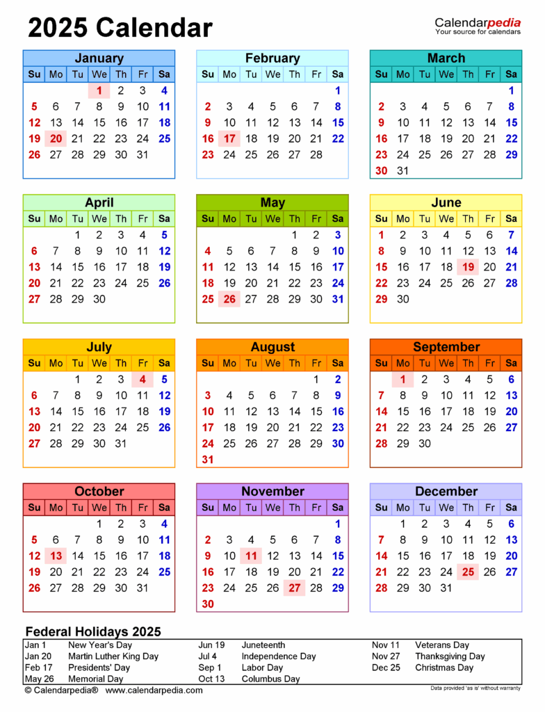 Calendarpedia 2025 Fiscal Calendar Patricia S Farrar