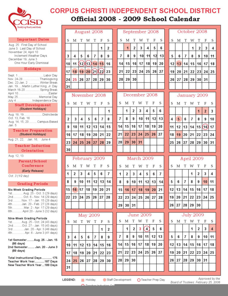 Ccisd Calendar 2024 2025 Printable Calendars 2025