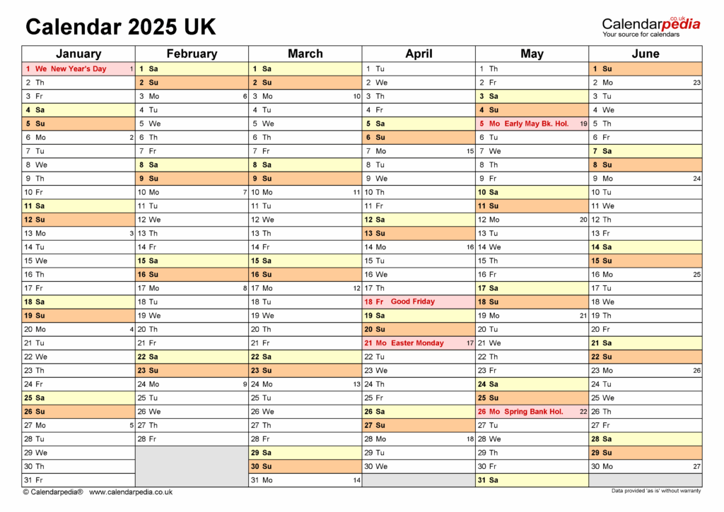 Free Calendar 2025 Uk Printable Download Steve S Steen