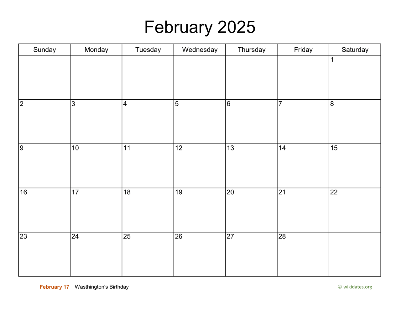 Free February 2025 Calendar Excel Format Download 2025 Calendar