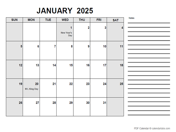 Free Pdf Printable Calendar 2025 Phoenix Rose