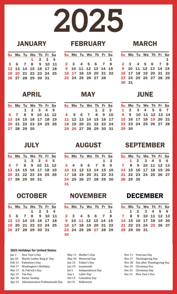 Free Printable 2025 Calendars With Designs Free Download Sharon Andrews