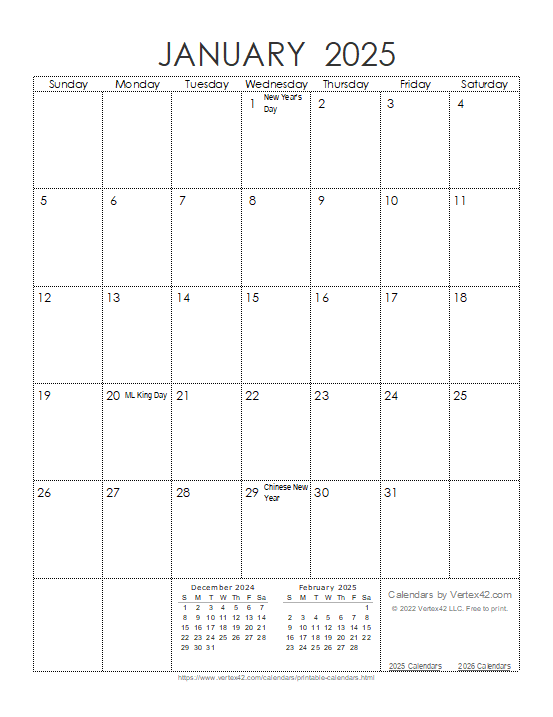 Free Printable 2025 Monthly Calendar Word Diane D Read