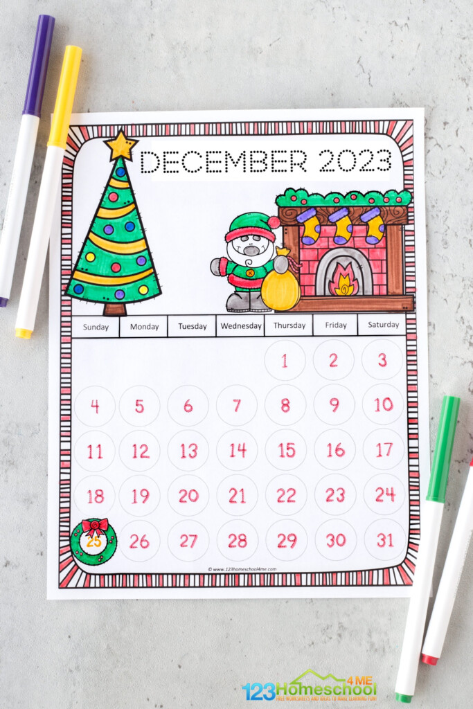 Free Printable Calendar 2025 Kids Stuart N Stevens
