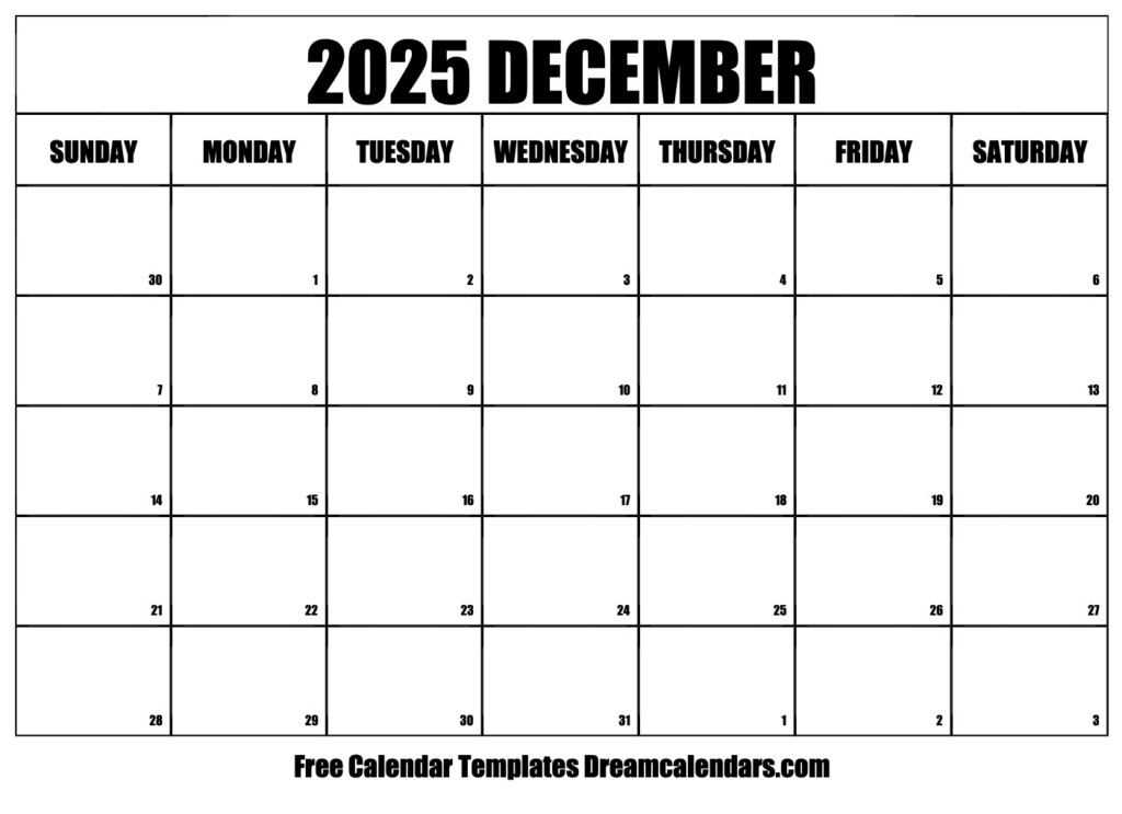 Free Printable Calendar January To December 2025 Diana G Sheppard