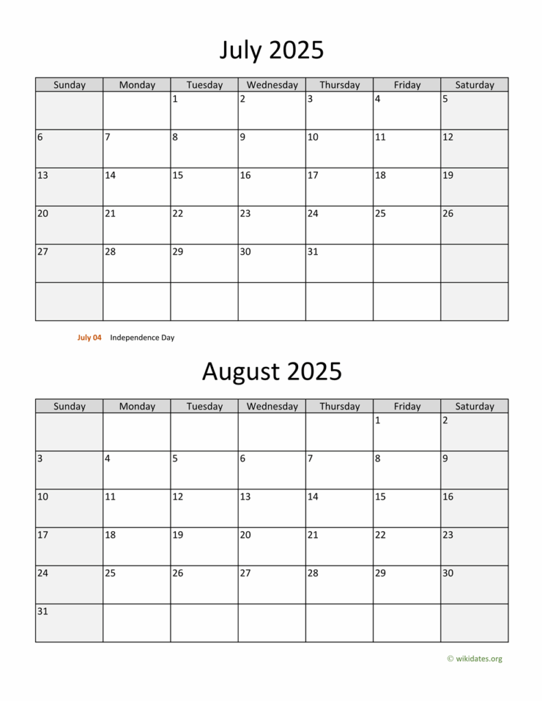 Google Calendar August 2025 Mille A Schmidt