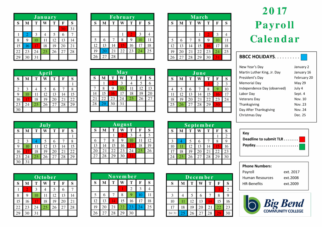 Holiday And Pay Calendar 2025 George S Robinett