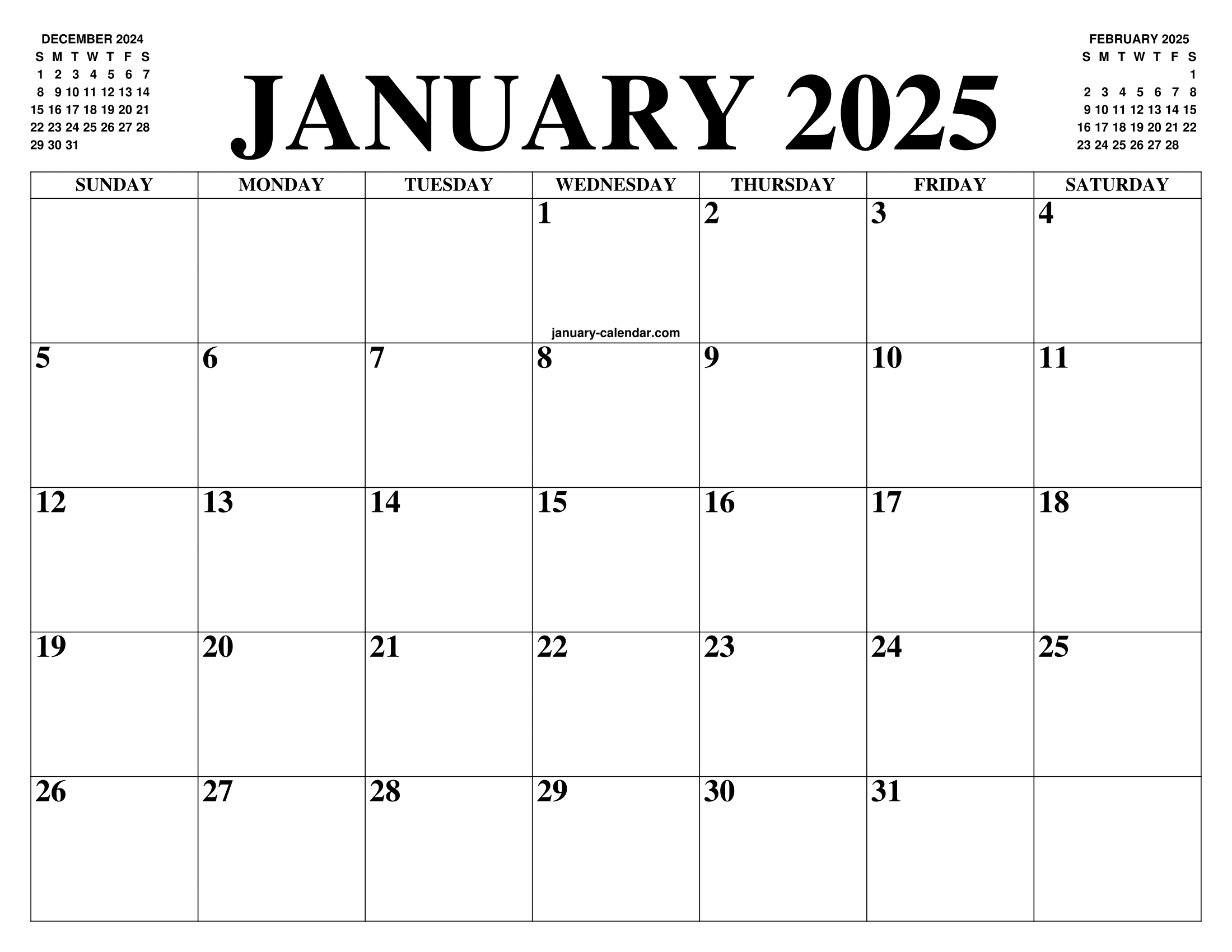 January 2025 June 2025 Calendar 2025 Lina Max
