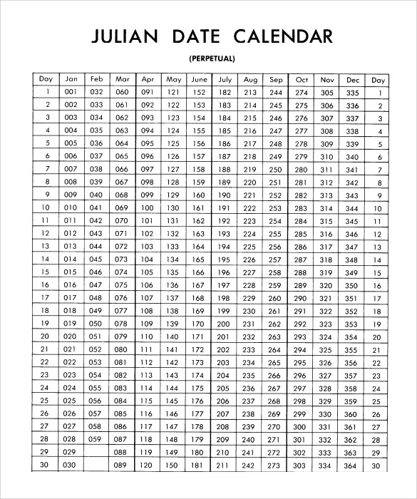 Julian Calendar 2025 Printable Free Download Tommy S Comacho