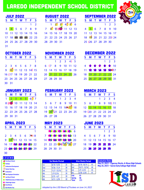Lcisd Calendar 20252026 Printable