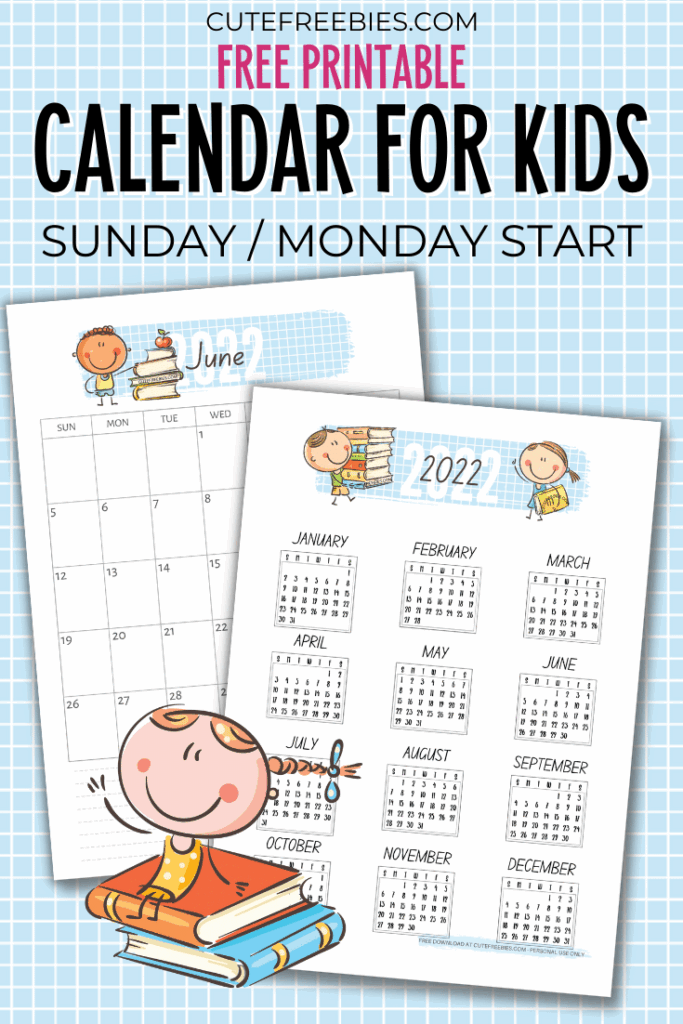 Navigating The Year With A Printable Kids Calendar A Guide For Parents 