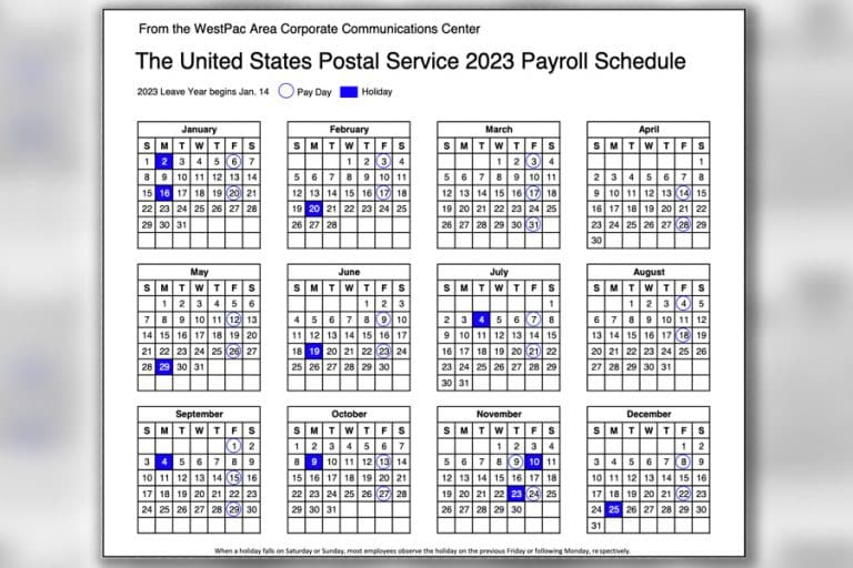 Post Office Holidays 2025 Calendar Printable Felisa F McDonald