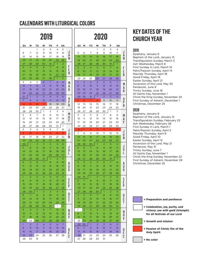 Presbyterian Lectionary Calendar 2025 Cameron Rose