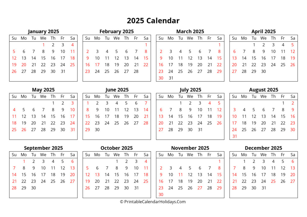 Printable Calendar 2025 With Week Numbers Pdf 2025 Laura O 39 Brien
