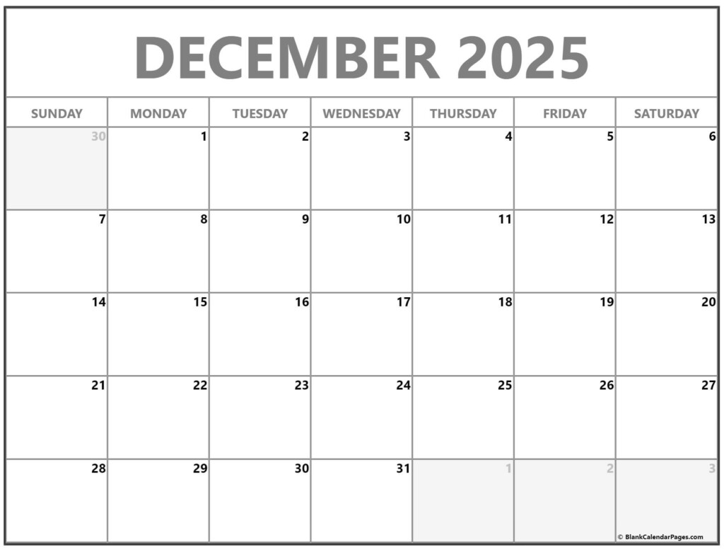 Printable Calendar December 2025 January 2025 Pdf Free Elizabeth P Kress