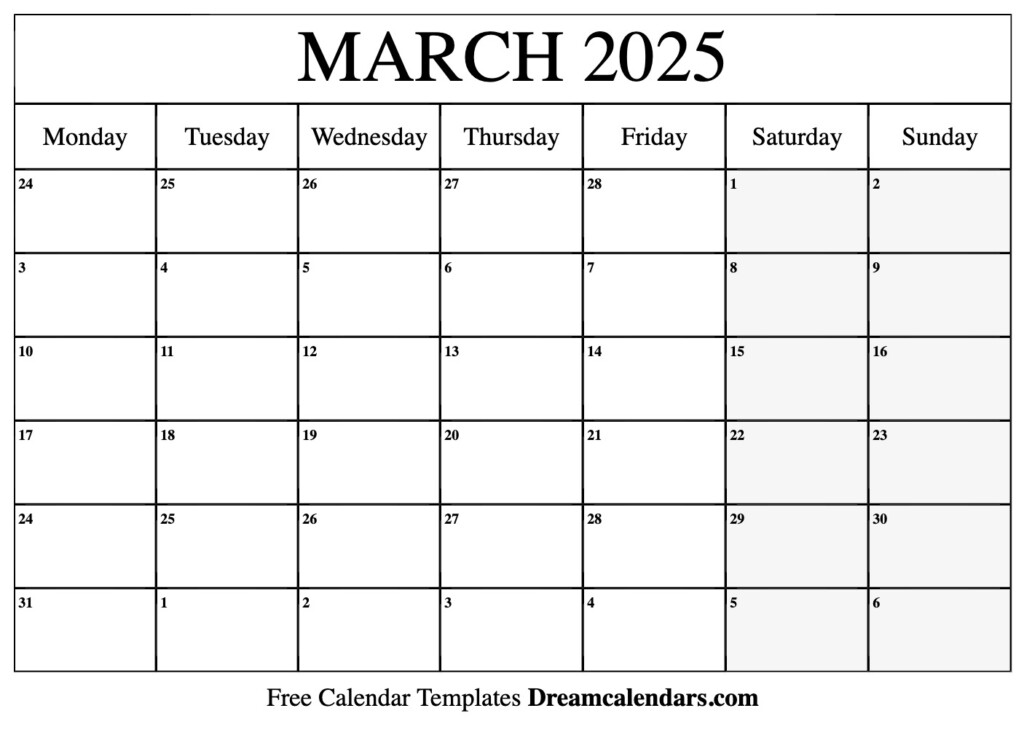 Printable Calendar January march 2025 Free Download Alexander M Nilsson
