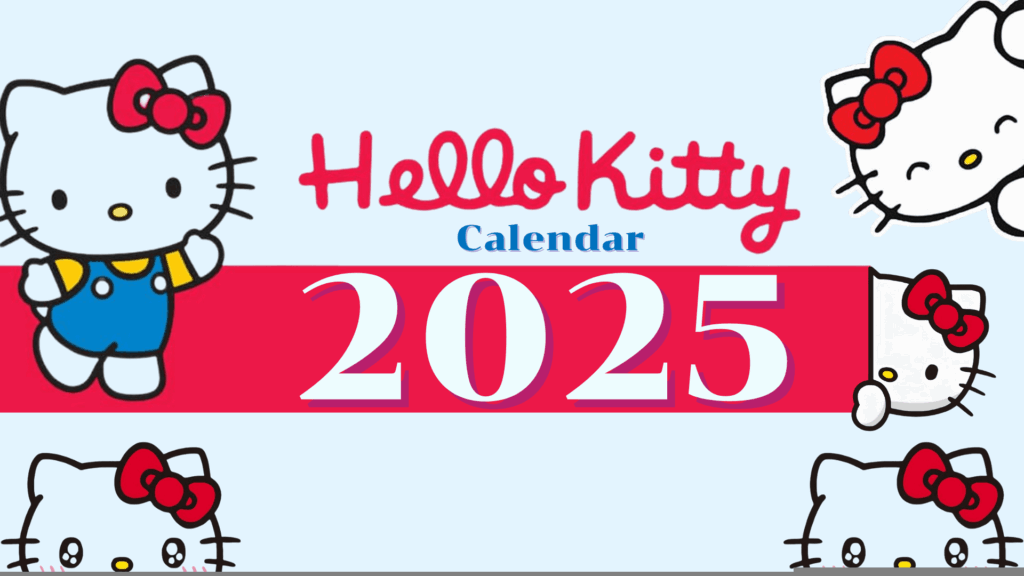 Printable Calendar Sanrio Calendar 2025 Calendars 2025