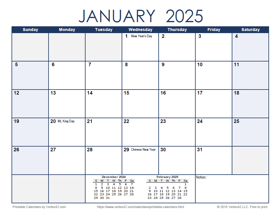 Printable Monthly Calendar 2025 No Downloads Free Carol Smith