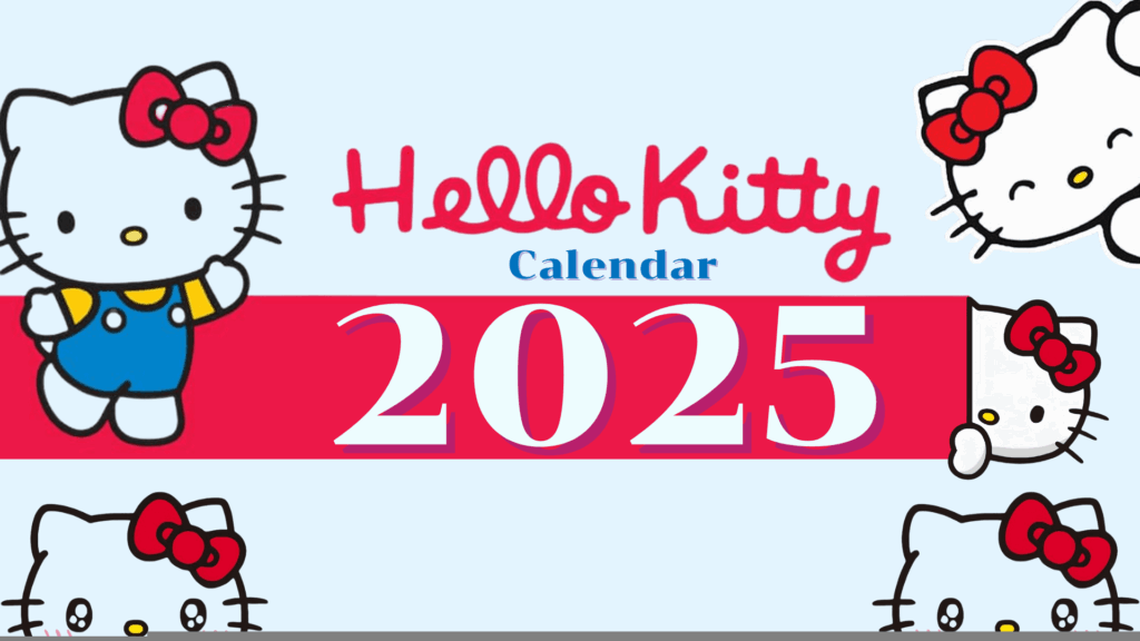 Printable Sanrio Calendar 2025 Printable Calendars