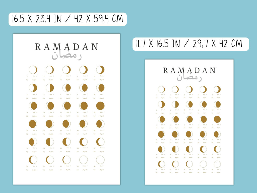Ramadan Calendar 2025