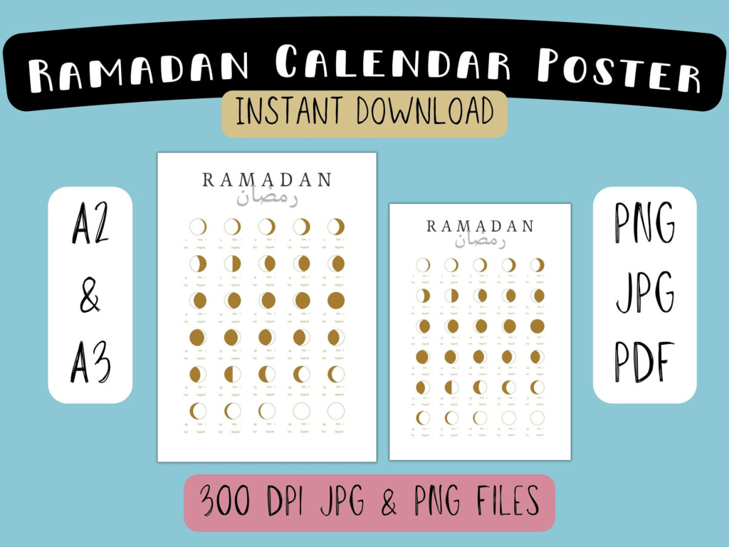 Ramadan Calendar 2025