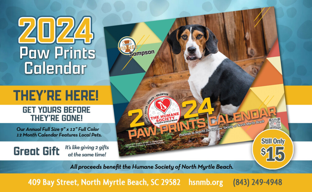 The Paw Print Calendar 2025 Download Teresa R Moors