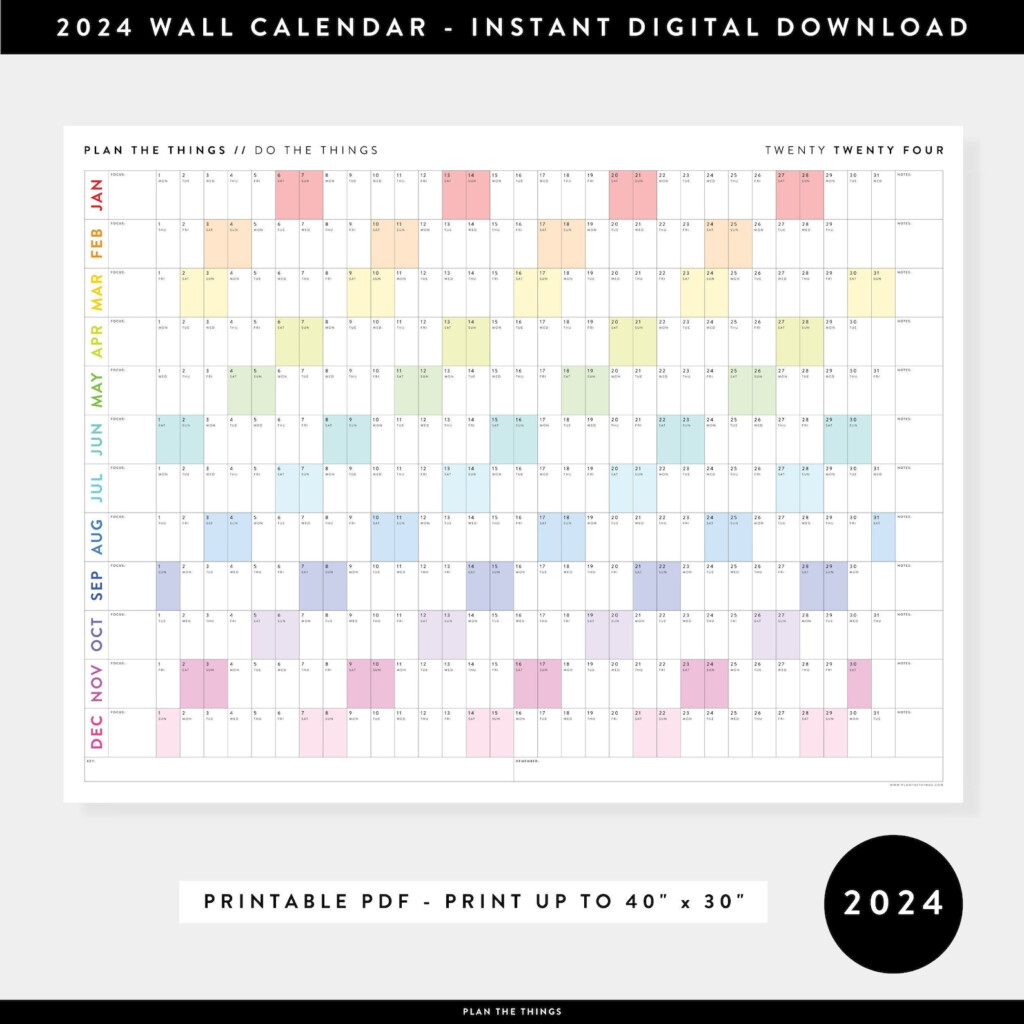 Wall Calendar 2025 Free Printable Pdf Sharon Andrews