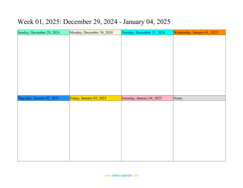 Work Week Calendar 2025 Printable Alfred M Gregersen